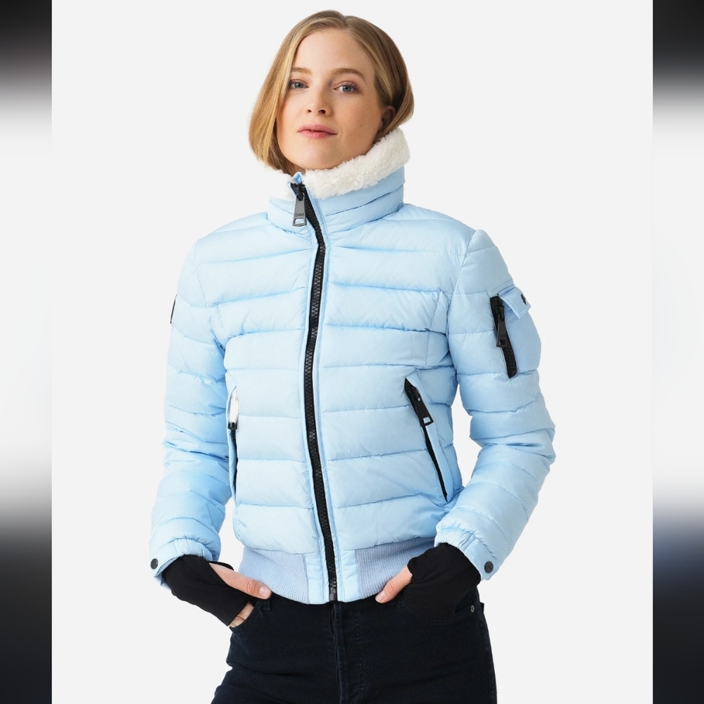 SAM Blue Puffer Jacket *** Runs A Little Small